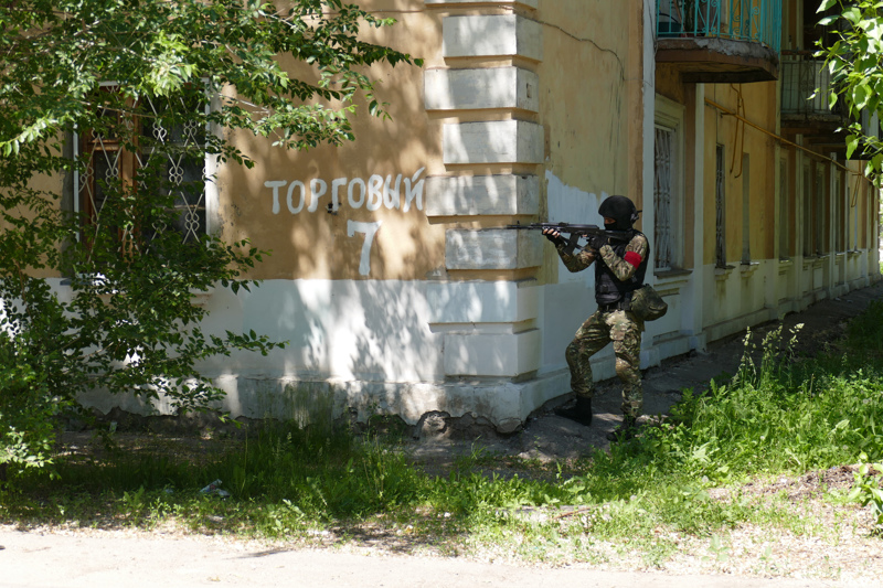 Сотрудники Росгвардии приняли участие в крупномасштабных антитеррористических учениях в Самаре