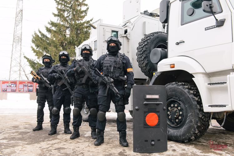 В канун 2020-го сотрудники Росгвардии вернулись из служебной командировки домой