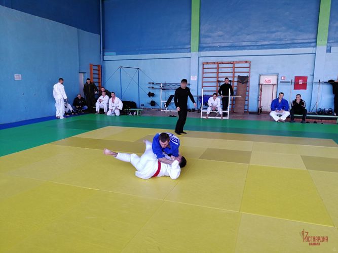 В Самаре завершился Чемпионат Управления Росгвардии по Самарской области по дзюдо