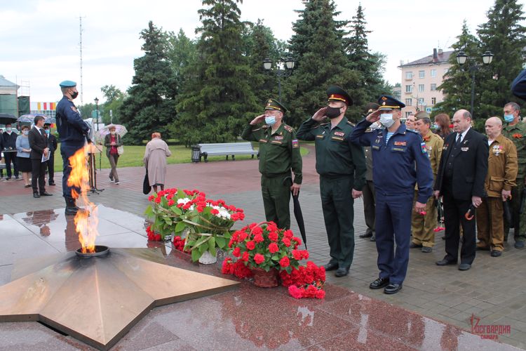 В Тольятти военнослужащие Росгвардии приняли участие в торжественных мероприятиях, посвященных 75-летию Победы в Великой Отечественной войне