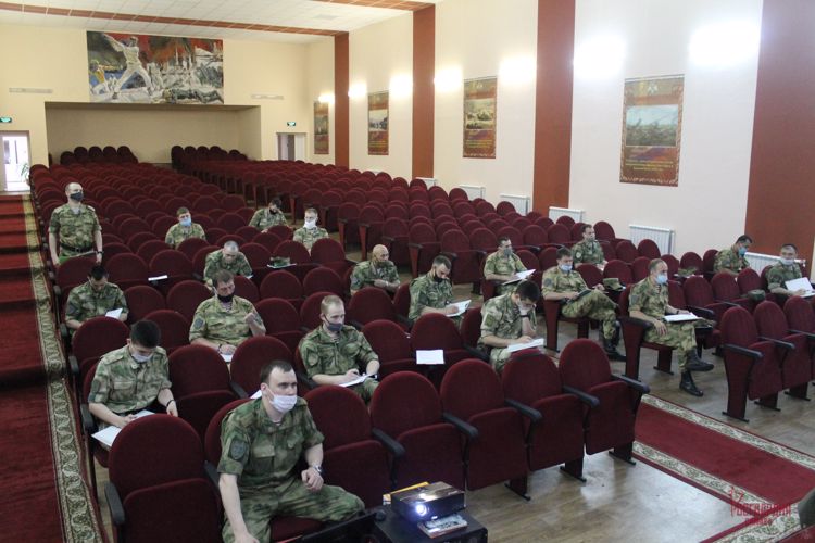 В Центре подготовки личного состава состоялись учебно-методические сборы с руководителями групп по морально-психологической подготовке
