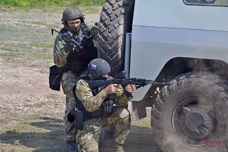 В Самарской области подразделения Росгвардии принимают участие в оперативно-стратегическом учении «Заслон-2021» (видео)