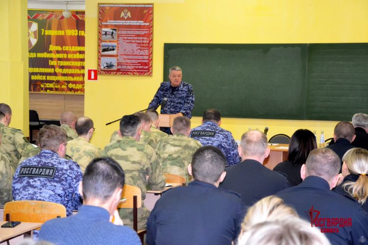 В Управлении Росгвардии по Самарской области начался зимний период подготовки
