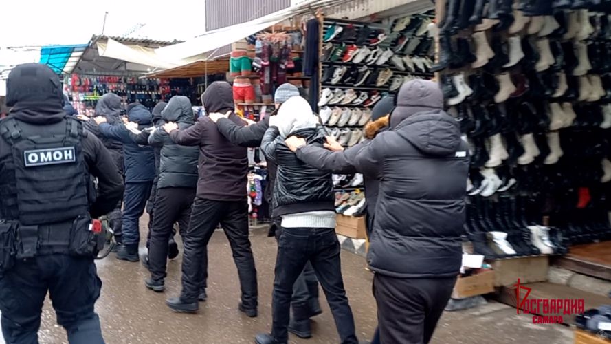 В Самаре при содействии сотрудников Росгвардии пресечены нарушения миграционного законодательства