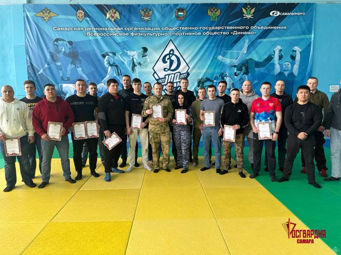 В Самаре подведены итоги Чемпионата управления Росгвардии по дзюдо