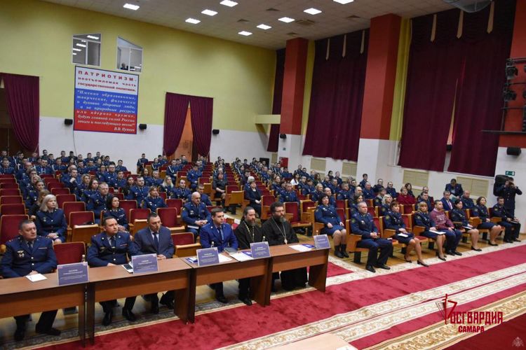 В Самаре начальник управления Росгвардии принял участие в расширенном заседании ученого совета вуза