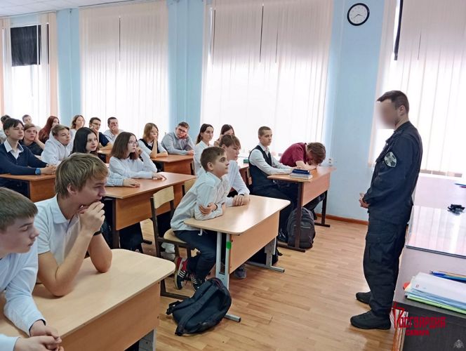 Всероссийская акция Росгвардии «Неделя мужества» проходит в Самарском спортивном лицее