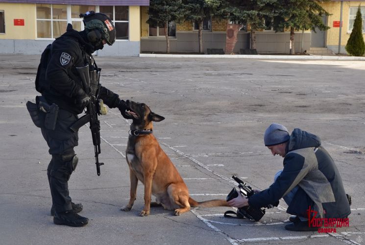 В Самаре кинологи Росгвардии станут главными героями программы на телеканале «Самара-ГИС»