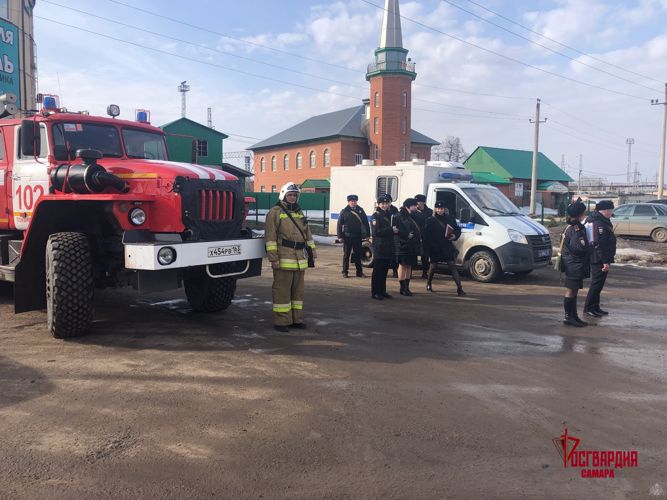 Росгвардейцы приняли участие в межведомственной антитеррористической тренировке в Самарской области