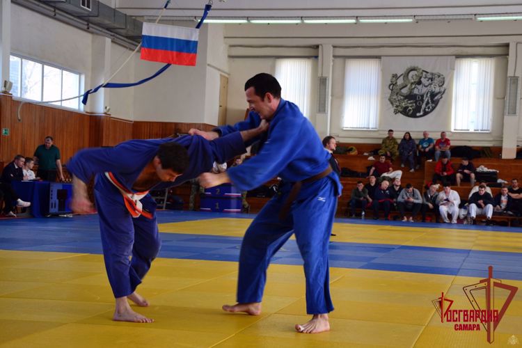 Чемпионат Приволжского округа Росгвардии по дзюдо прошел в Самарской области (видео)