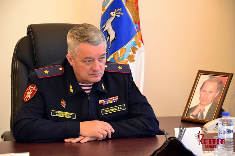 В Самаре начальник регионального управления Росгвардии провел прием граждан