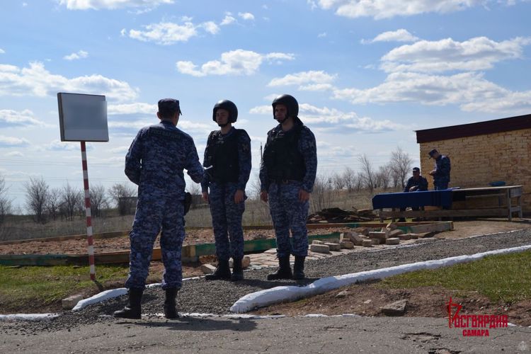В Самарской области определили лучшую группу задержания вневедомственной охраны Росгвардии
