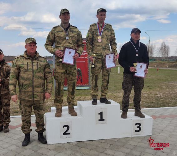 Самарские спортсмены отличились на Чемпионате Приволжского округа Росгвардии