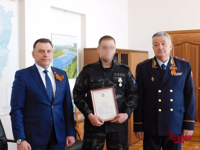 В преддверии Дня Победы сотрудники Росгвардии по Самарской области отмечены благодарственными письмами полпреда Президента