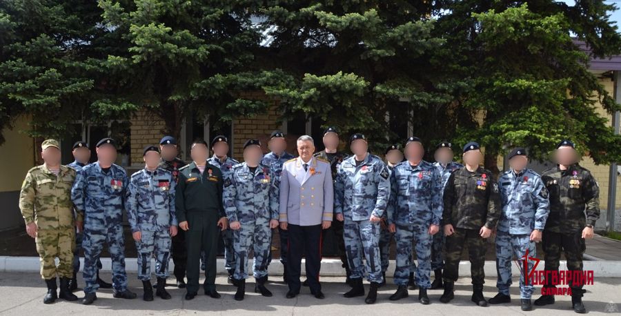 В Управлении Росгвардии по Самарской области состоялось торжественное собрание, посвященное приближающемуся Дню Победы