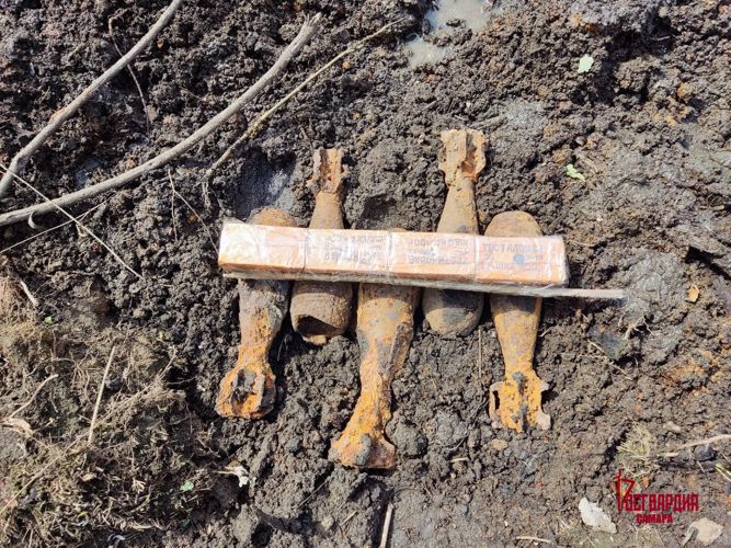 Взрывотехники ОМОН Росгвардии уничтожили более 30 боеприпасов в Самарской области