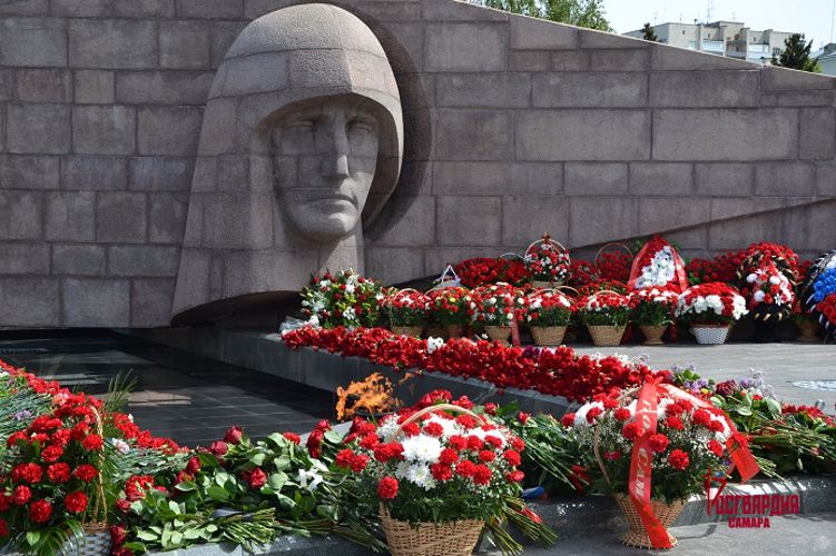 Росгвардейцы Самарской области стали участниками памятных мероприятий, посвященных Дню Победы
