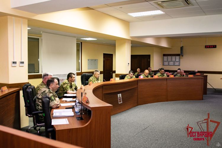 Расширенное заседание военного совета Приволжского округа Росгвардии состоялось в Нижнем Новгороде