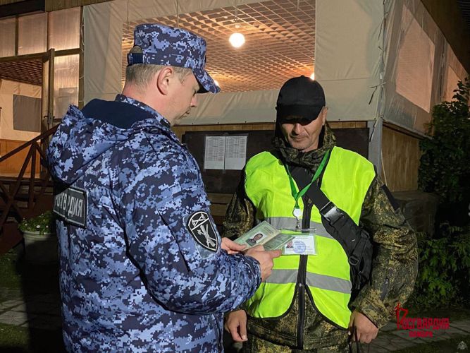 Росгвардия обеспечила безопасность Всероссийского фестиваля бардовской песни в Самарской области