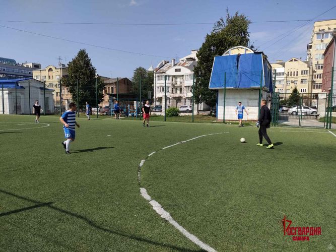 В Самаре прошел турнир по мини-футболу среди подразделений регионального Управления Росгвардии