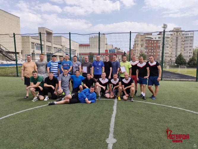 В Самаре прошел турнир по мини-футболу среди подразделений регионального Управления Росгвардии
