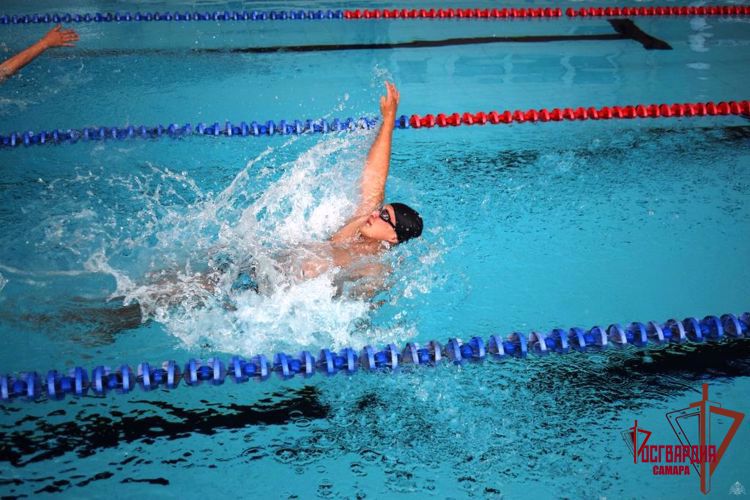 Самарские росгвардейцы вошли в число призеров чемпионата Приволжского округа Росгвардии по плаванию