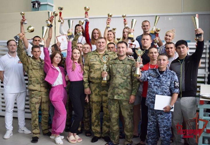 Самарские росгвардейцы вошли в число призеров чемпионата Приволжского округа Росгвардии по плаванию