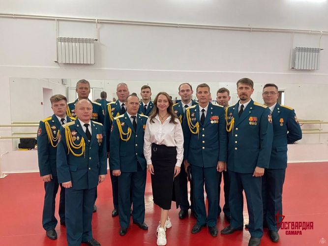 Военные музыканты Росгвардии стали участникам всероссийского фестиваля духовой музыки в Самаре