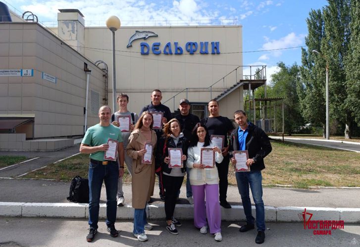 В Самаре региональное управление Росгвардии подвело итоги чемпионата по плаванию