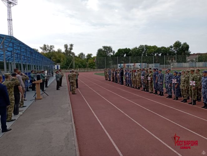 Чемпионат Приволжского округа Росгвардии по военно-прикладному спорту стартовал в Самарской области