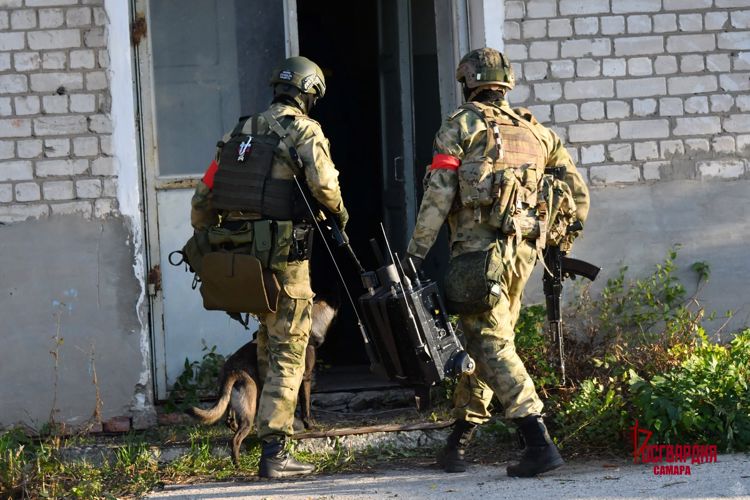 В Самарской области сотрудники Росгвардии приняли участие в тактико-специальном учении