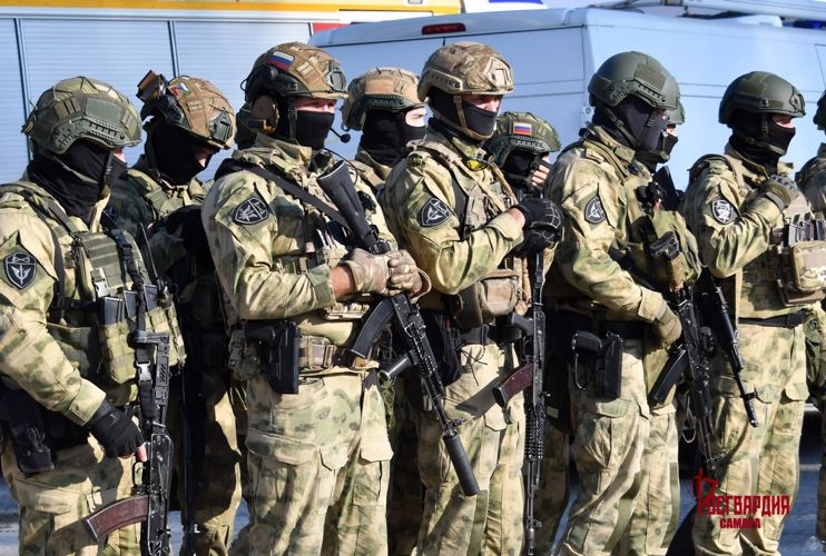 В Самарской области сотрудники Росгвардии приняли участие в тактико-специальном учении