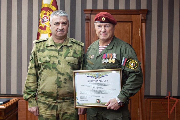 Командующий Приволжским округом Росгвардии встретился с руководителем «Гвардейской смены» (видео)