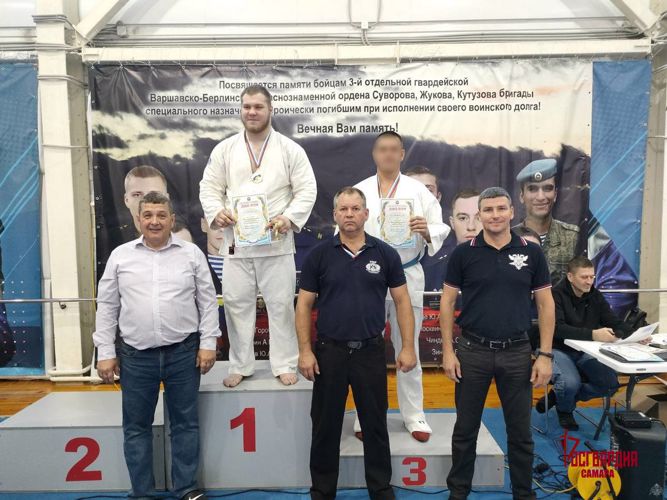 В Самарской области росгвардеец стал призером регионального чемпионата по рукопашному бою