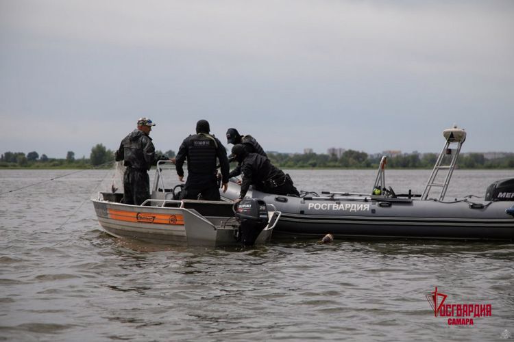 При содействии транспортного ОМОН в Самарской области у браконьеров изъято более трех километров сетей