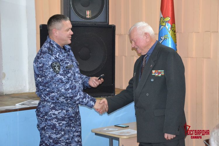 В Самаре ветераны войск правопорядка отметили юбилей своей организации