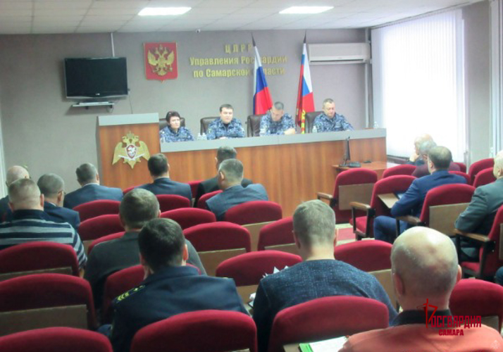 В региональном управлении Росгвардии состоялось совещание с руководителями охранных структур