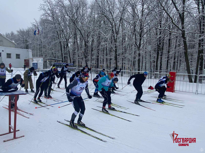 В Самаре завершился чемпионат регионального управления Росгвардии по лыжным гонкам