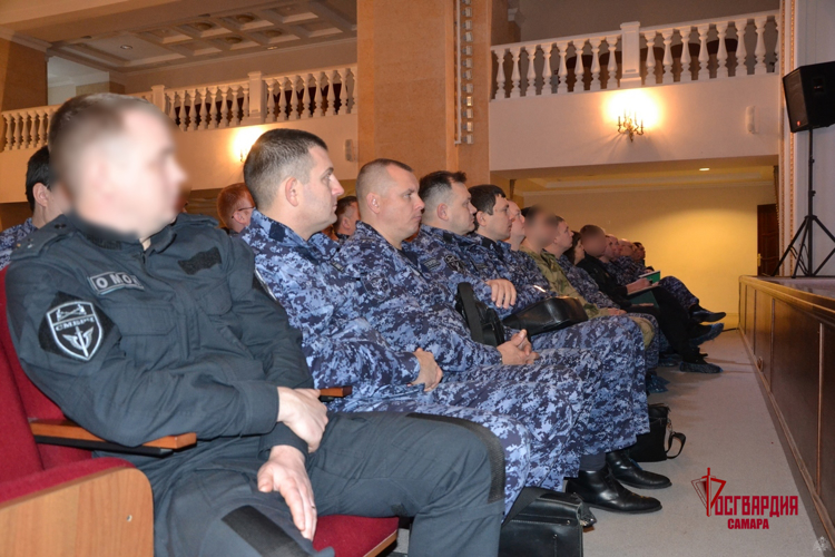 Самарские росгвардейцы посетили духовно-просветительский центр «Кириллица»