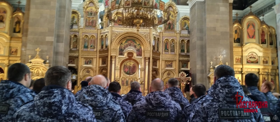 Самарские росгвардейцы посетили духовно-просветительский центр «Кириллица»