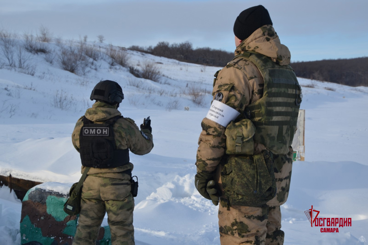 В Управлении Росгвардии по Самарской области начался зимний период подготовки