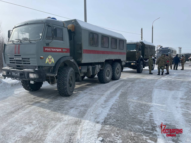 Спецназ Росгвардии принял участие в межведомственном антитеррористическом учении в Самарской области