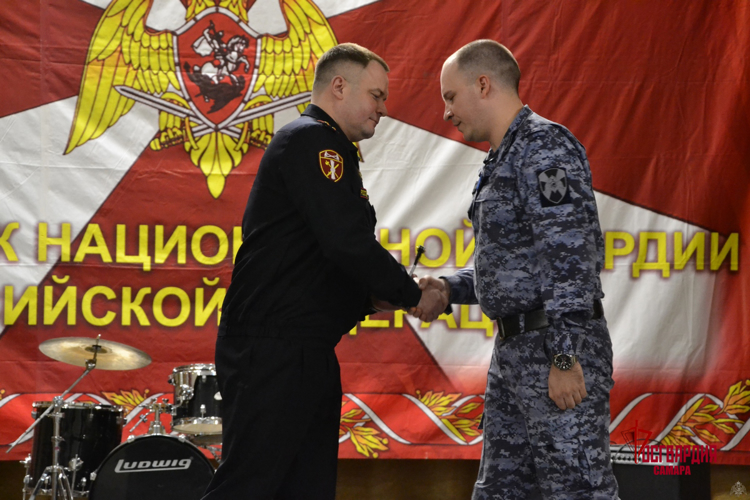 В региональном управлении Росгвардии состоялось торжественное собрание в честь Дня защитника Отечества