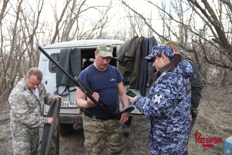 В Самарской области сотрудники Росгвардии принимают участие в профилактических рейдах