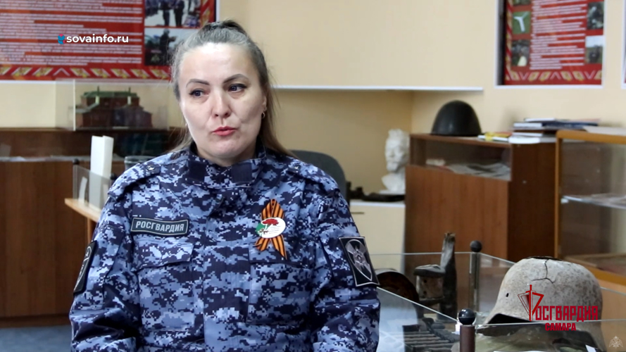 Самарские росгвардейцы приняли участие в акции «Помните!» 