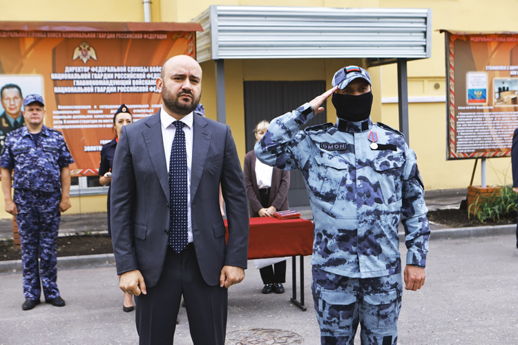 Сводный отряд Росгвардии вернулся из служебной командировки в пункт постоянной дислокации в Самарскую область