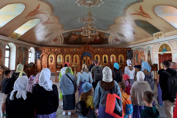 Самарские росгвардейцы посетили «Волжский Афон»
