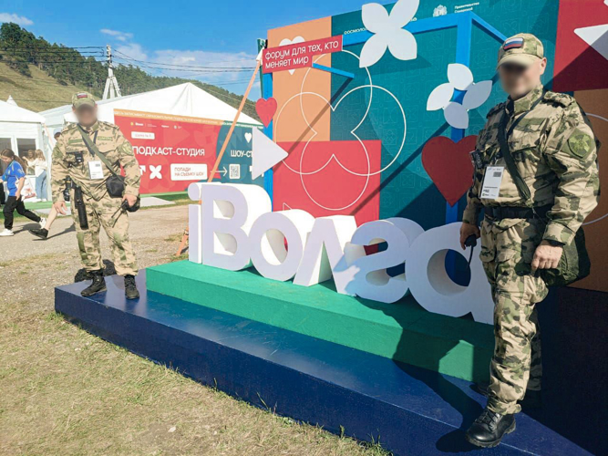 В Самарской области росгвардейцы обеспечили безопасность Всероссийского молодежного форума «iВолга»