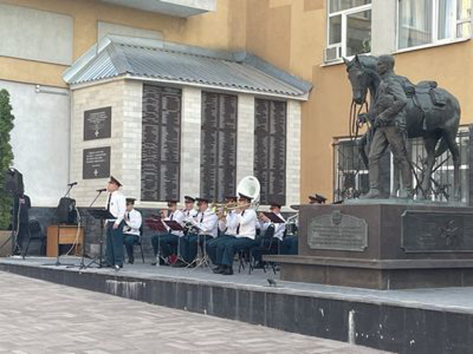 Росгвардейские музыканты устроили вечер духовой музыки в Самаре