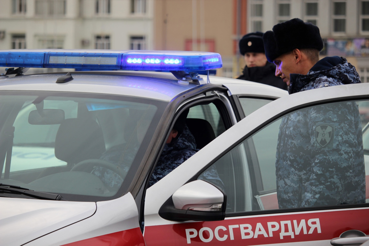 Росгвардейцы приняли участие в строевом смотре самарского гарнизона сил правопорядка